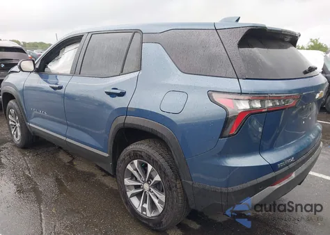 2025 Chevrolet Equinox Fwd Lt из США, поврежденный, VIN 3GNAXHEG7SL207177